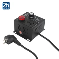eu socket ac220v 40000w scr electronic voltage regulator temperature electric control speed regulator adjustable power tool