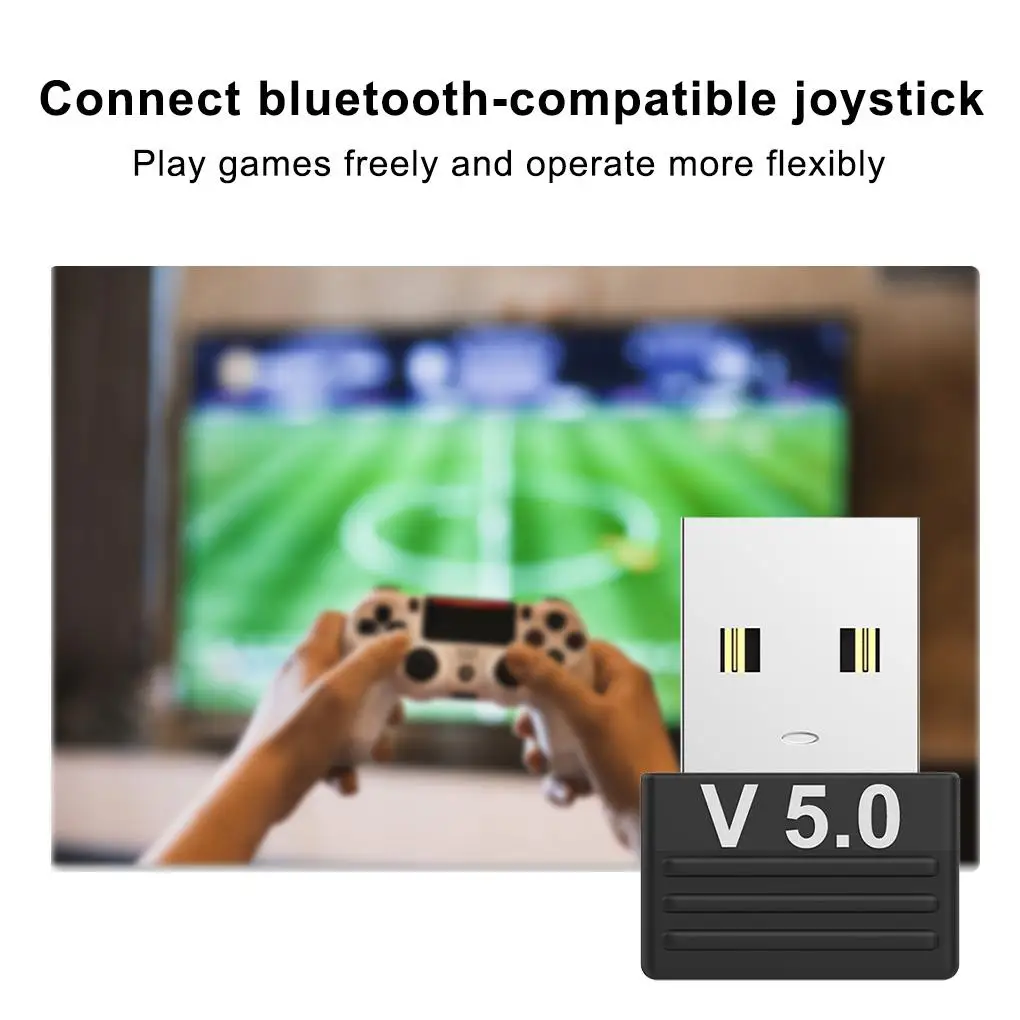 

USB Bluetooth 5,0 адаптер передатчик Bluetooth приемник аудио Bluetooth ключ беспроводной USB адаптер для компьютера ПК ноутбука A