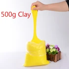 Пластилин игрушечный Полимерная глина 500 г, Мягкая воздушная сухая глина для моделирования, слаймы, игрушка светильник сделай сам, легкий пластилин, игрушки для детей, обучающий подарок