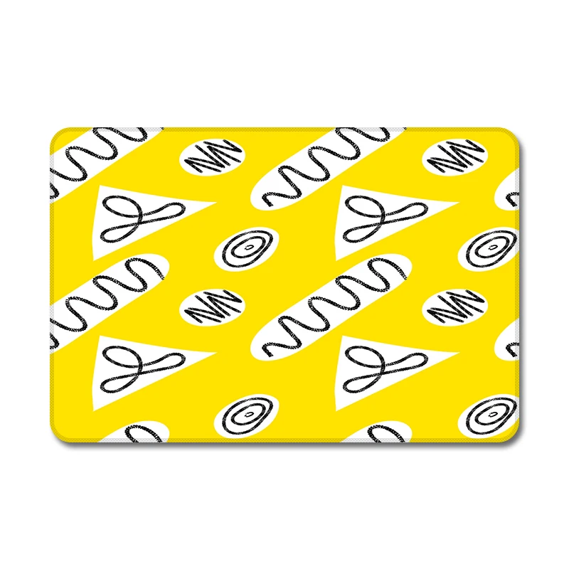 Милый рисунок символов крутой дизайн Натуральная Резина Настольный коврик для