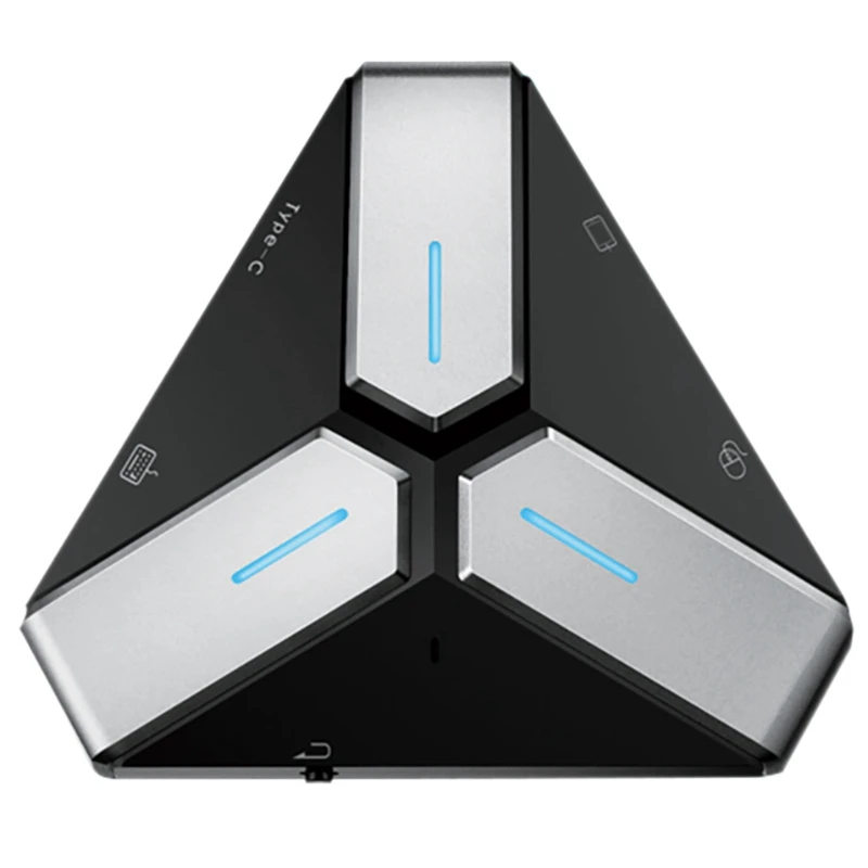 

Bluetooth-адаптер для мобильного телефона, игровой контроллер, конвертер клавиатуры, мыши, подключи и работай для телефонов и планшетов LOL PUBG ...