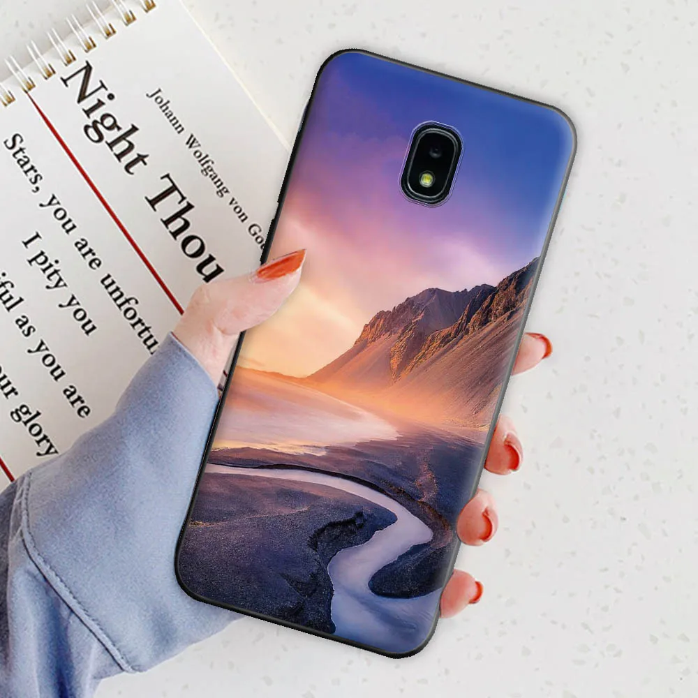 Чехол для Samsung Galaxy J7 Pro SM-J730 J730F силиконовый защитный 5 дюйма |