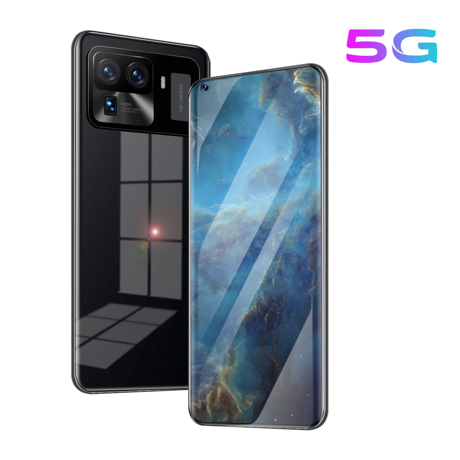 M11 Ultra-Tel&eacute;fono M&oacute;vil Inteligente versi&oacute;n Global, smartphone con 5G, 16GB de RAM, 512GB de ROM, 10 n&uacute;cleos, + 48MP 24MP, Android 10, 6800mAh, identificaci&oacute;n facial-3