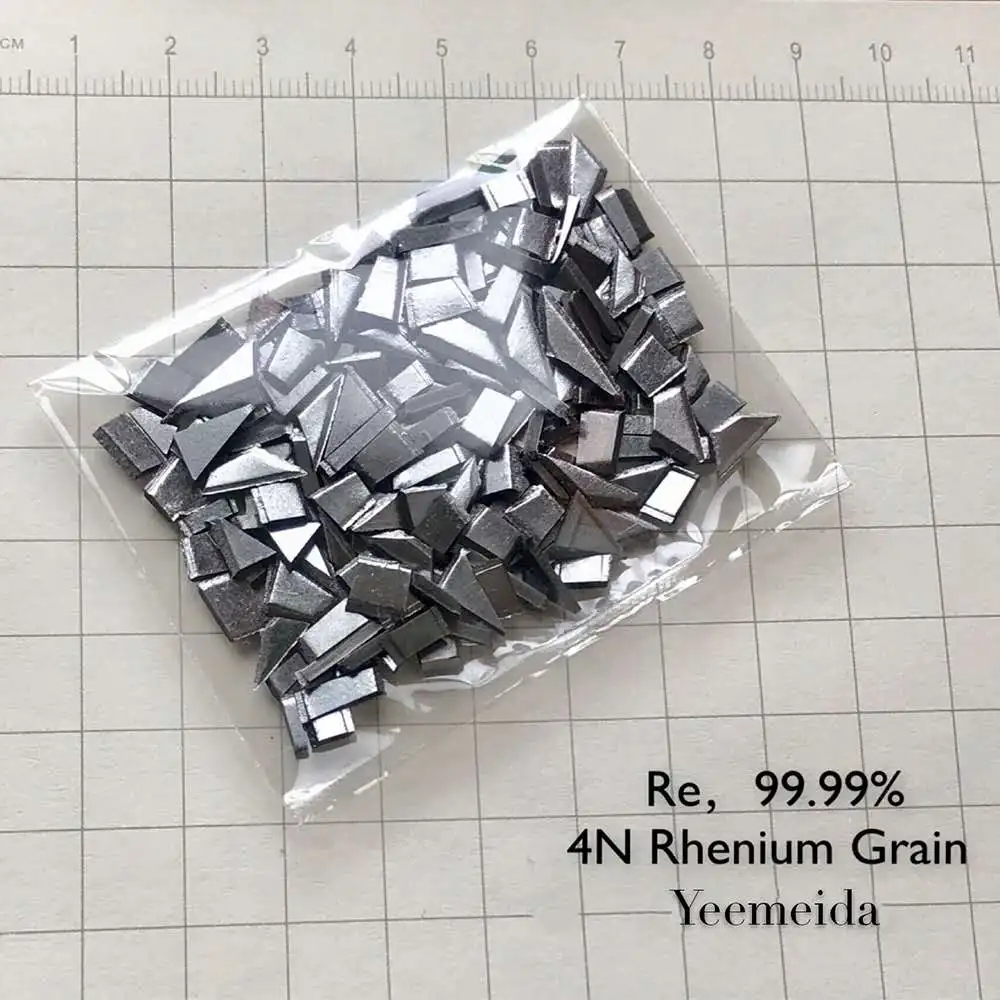 

Детали редкоземельного металла Rhenium 99.99% чистоты