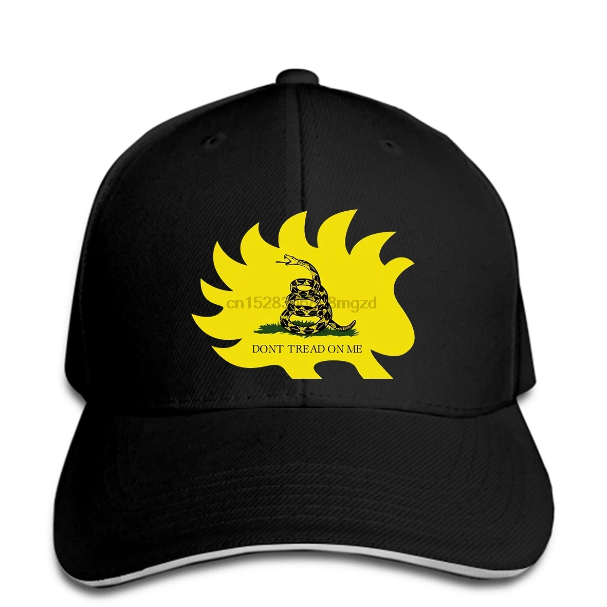 Libertarian Porcupine Мужская бейсболка с надписью Dont Take On Me бесплатной наклейкой 2А Кепка