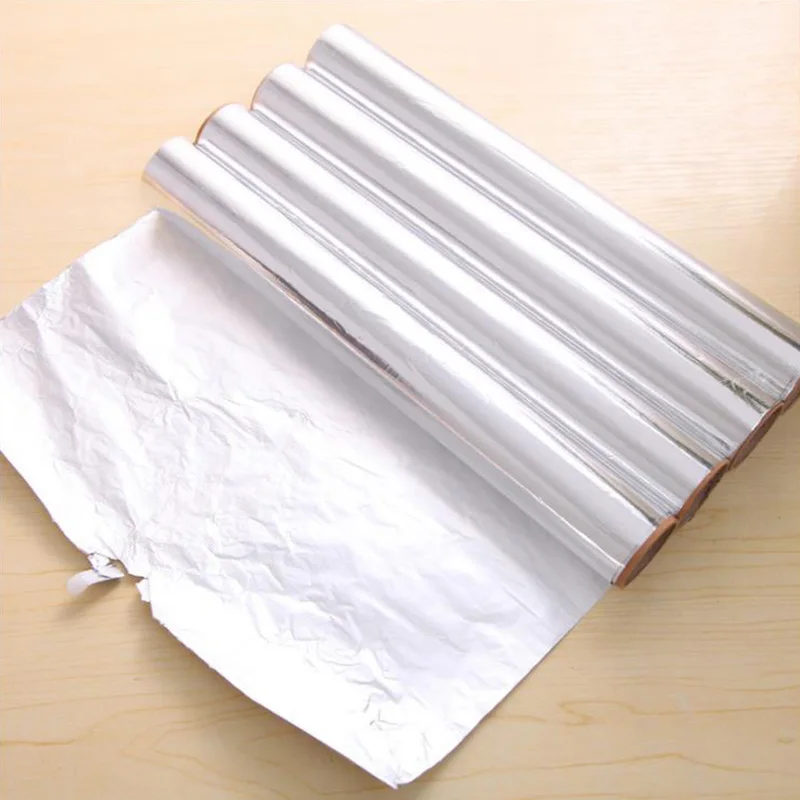 Креативная посуда для барбекю металлическая фольга бумага пикника алюминиевая