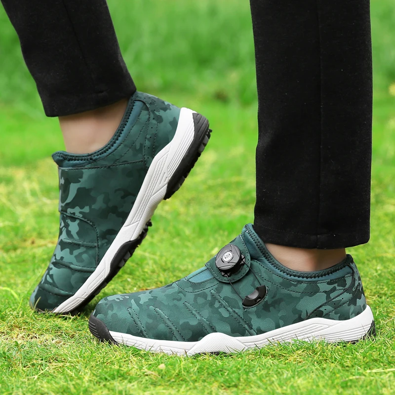 Men's Golf Shoes Couple Professional Golf Sneakers Men's Large Size Golf Sneakers Grass Non-slip Golf Walking Shoes Size 35-47