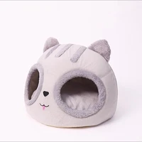 kitty bed house universal comfortable semi closed kitty shaped cat cave for kitten kitty bed kitty house