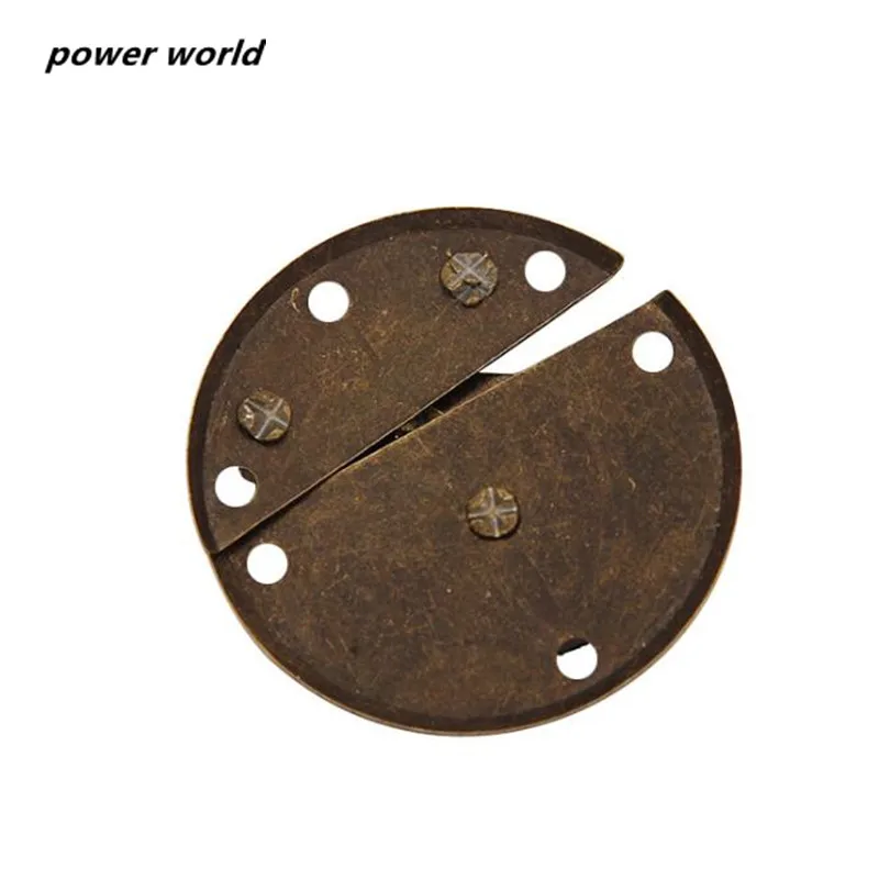 Высококачественное маленькое круглое тянущееся кольцо для чая Ретро замок Tung