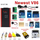 Новейший программатор Quallity iPROG + Iprog Pro V86 3 в 1, IMMO + коррекция пробега + сброс подушки безопасности, замена CarprogDigiprogTango