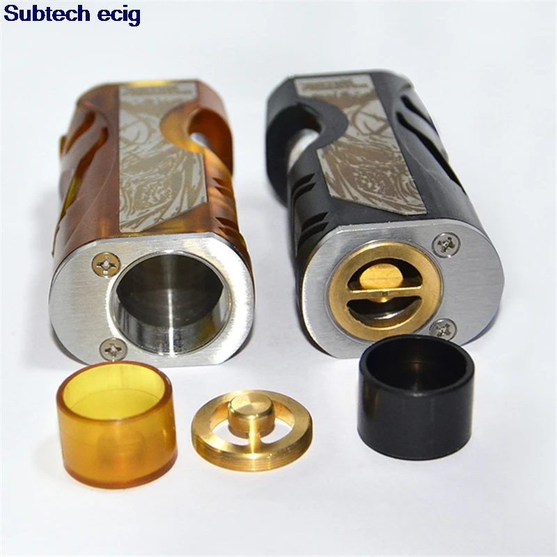 Mechanical mod Vertex Box Mod kit with Vertex 24mm RDA POM PEI aluminum ...