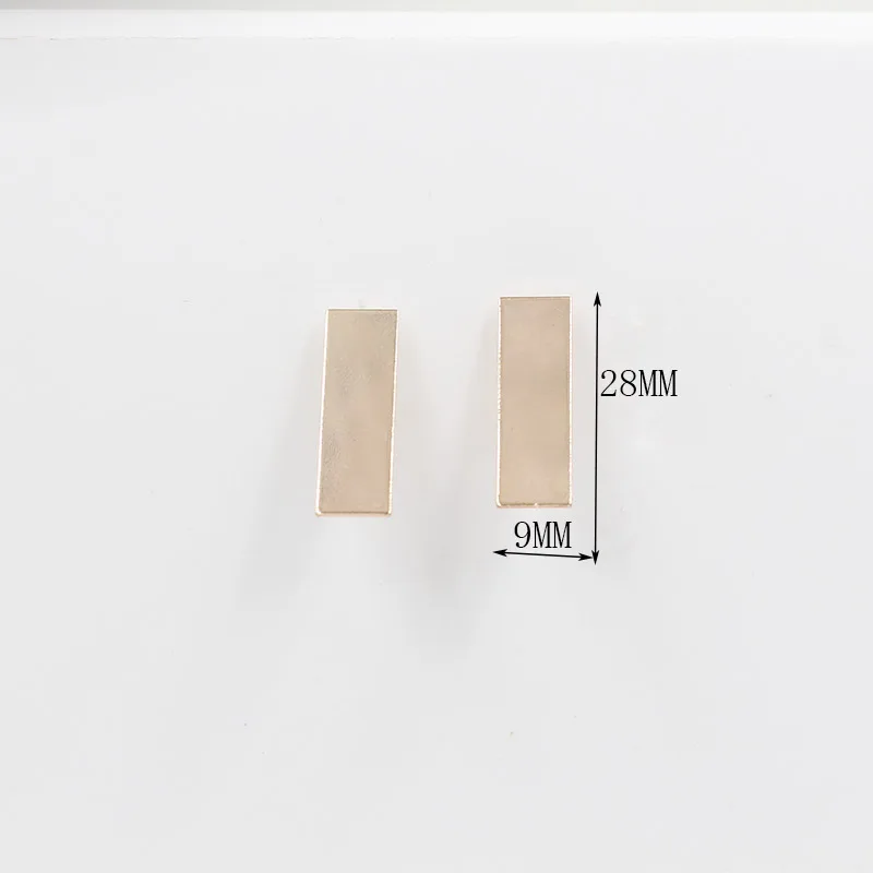 Серьги из розового золота 585 пробы с вырезами для гламурных женских свадебных