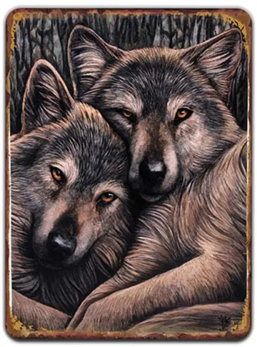 MorLugan Олово живопись снег металлическая жестяная вывеска ручной стержень для