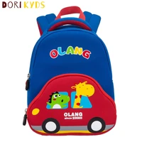 dorikyds 3d cartoon car kids backpack baby anti lost schoolbag boys girls students gift animal toddle kids bags mochila escolar