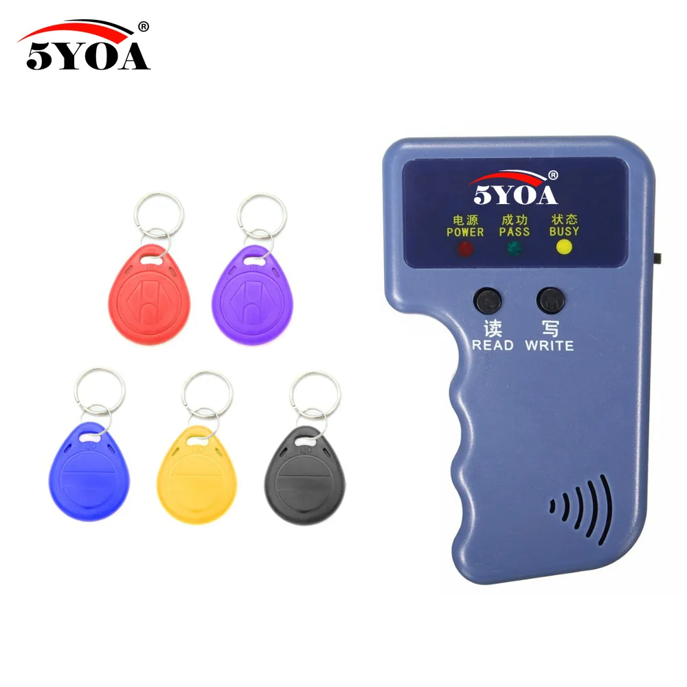 Ручной RFID-Дубликатор EM4100 125 кГц копировальный аппарат записывающее дублирующее