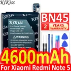 Аккумулятор BN45 большой емкости 4600 мА  ч для Xiaomi Redmi Note 5 Note5 мобильный телефон, Бесплатные инструменты