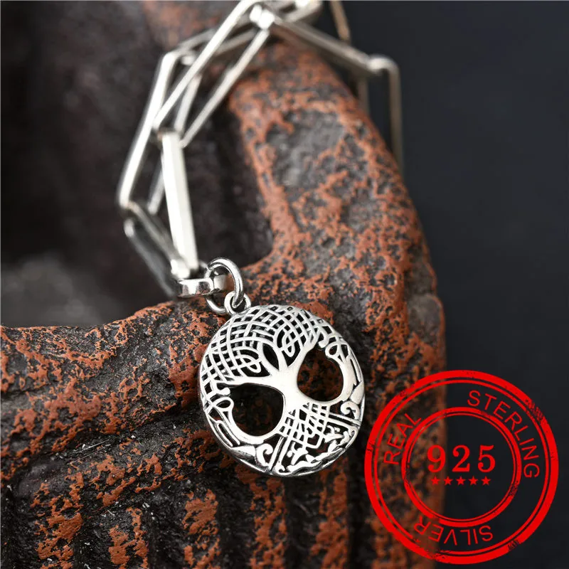 Европейский и американский стиль 100% аутентичный 925 стерлинговое серебро ретро