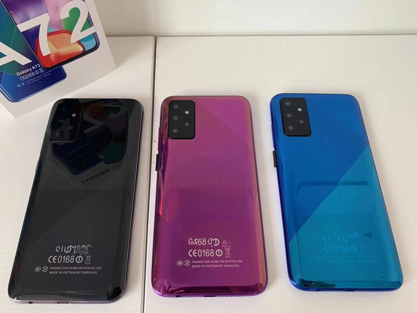 

Global Version A72 Android Smartphone 6.3inch Cellphone Dual SIM Camera Mobile phone 3G 4G Cell Smart Phones Face unlock handset