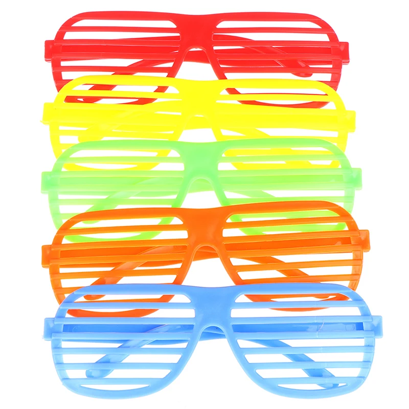 Вечерние модные очки затвор для костюма танцевальных представлений украшения