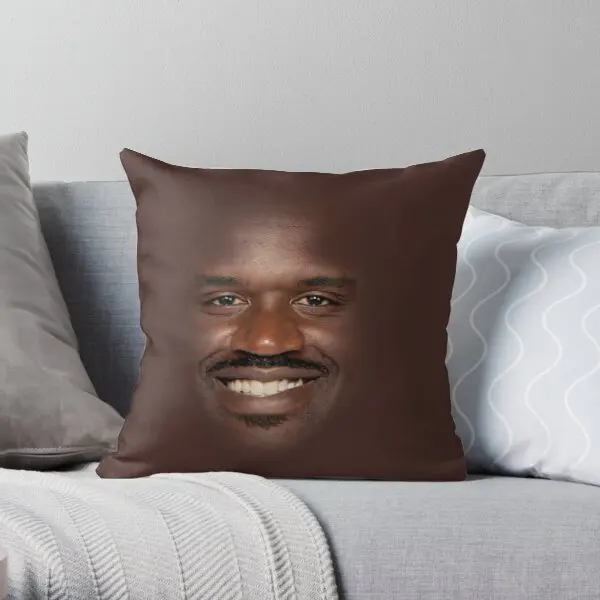 

Shaq Fu Soft Decorative Throw Pillow Cover Print Pillow Case Waist Cushion Cover Wedding Bed Decor Pillows NOT Included
