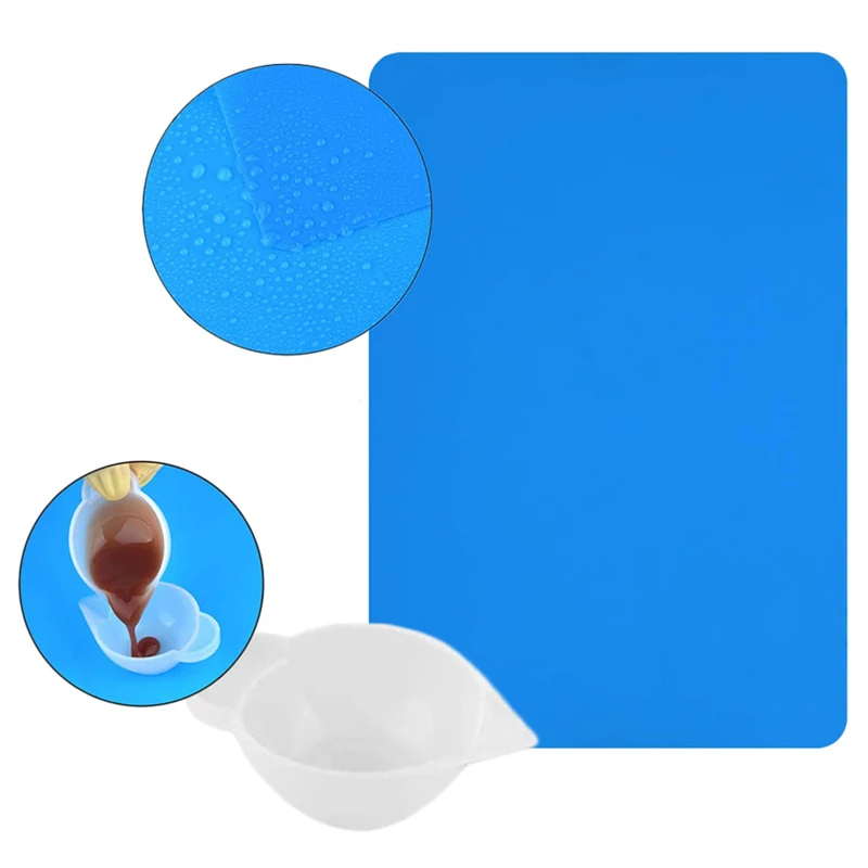 

36pcs Silicone Resin Measuring Cups Tool Kit Silicone Mixing Cups Jewelry Epoxy Resin Casting Mold For Making Handmade Craft