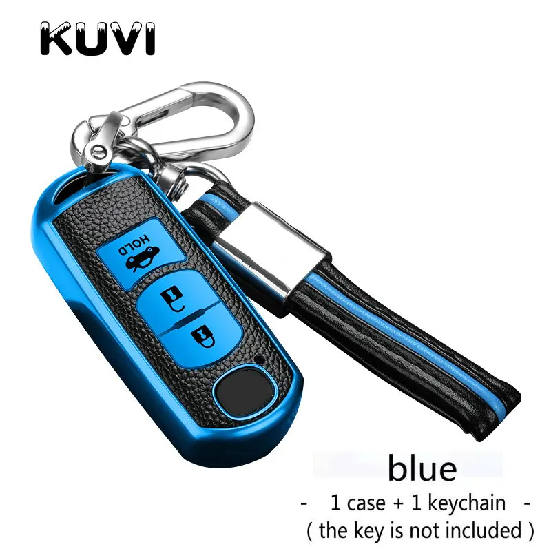 Новинка мягкий чехол для автомобильного ключа из ТПУ Mazda 2 3 5 6 2017 аксессуары