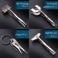 90%c2%b0 folding edge pliers welding clamping force plier household repair tool chain plier cr v forged metalworking wide mouth plier