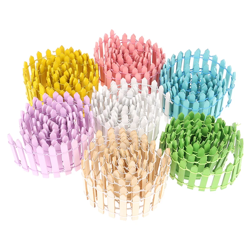 Миниатюрный маленький деревянный забор 100*5 см сделай сам сказочный сад микро