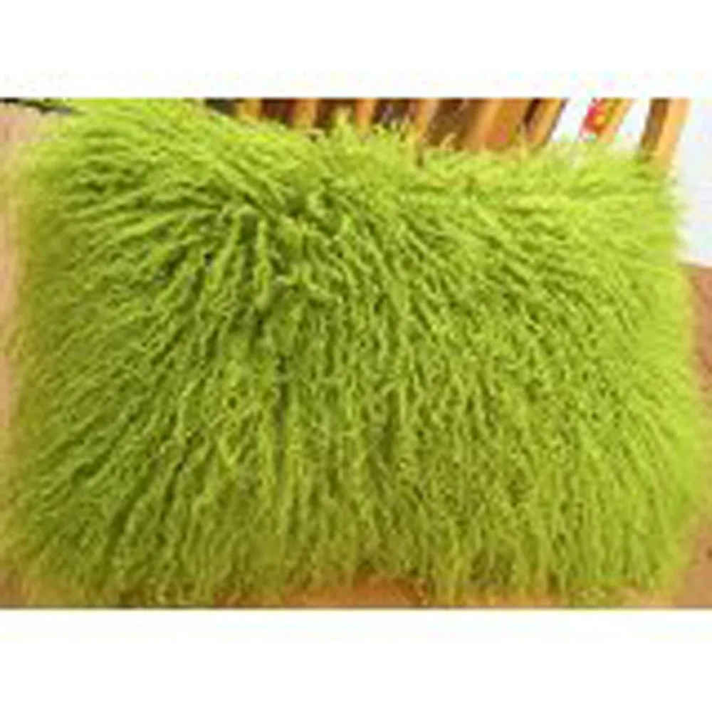 Наволочка из натурального монгольского меха наволочки тибетского ягненка для