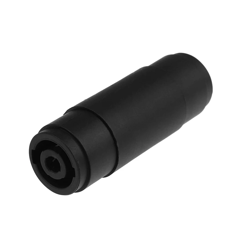 

2 Pcs 4-Pin Pole Female To Female Speakon Coupler Adapter Audio Cable Connector