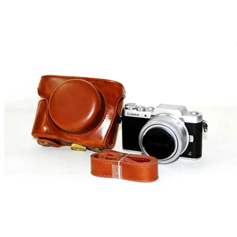 Чехол из искусственной кожи для камеры Panasonic Lumix DC-GF10 GF9 GF8 GF7 GX900 GX950 GX850 GX800 сумка с