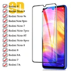 9D закаленное стекло для Redmi Note 7 8t 9s 8 9 10 pro 7 8 pro poco x3 pro m4, Защита экрана для Xiaomi redmi note 7 8 pro, стекло