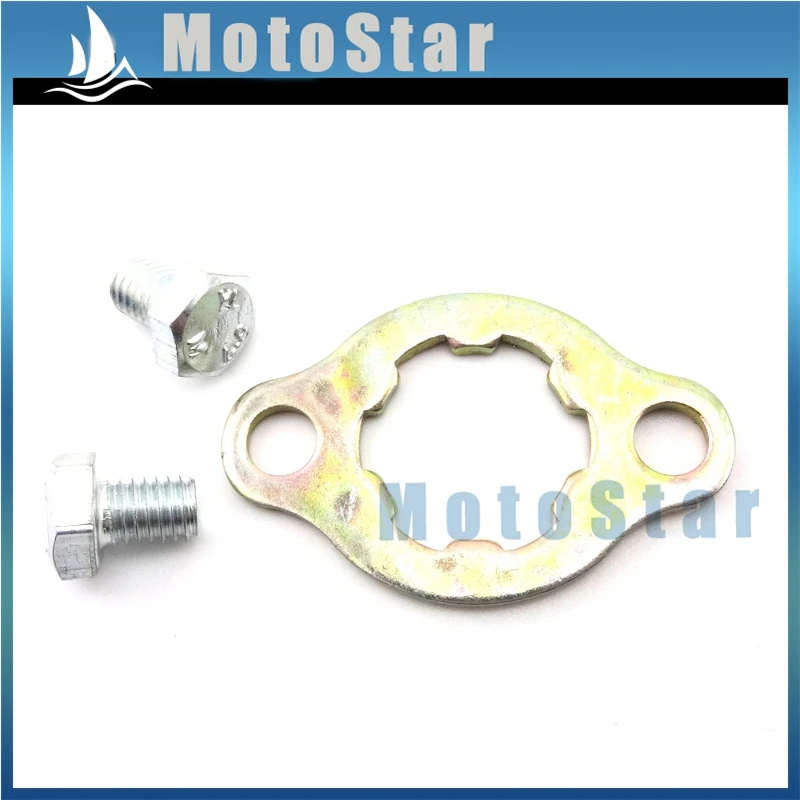 20 мм Звездочка для двигателя фиксатор пластины китайского квадроцикла Quad 4 Wheeler Pit