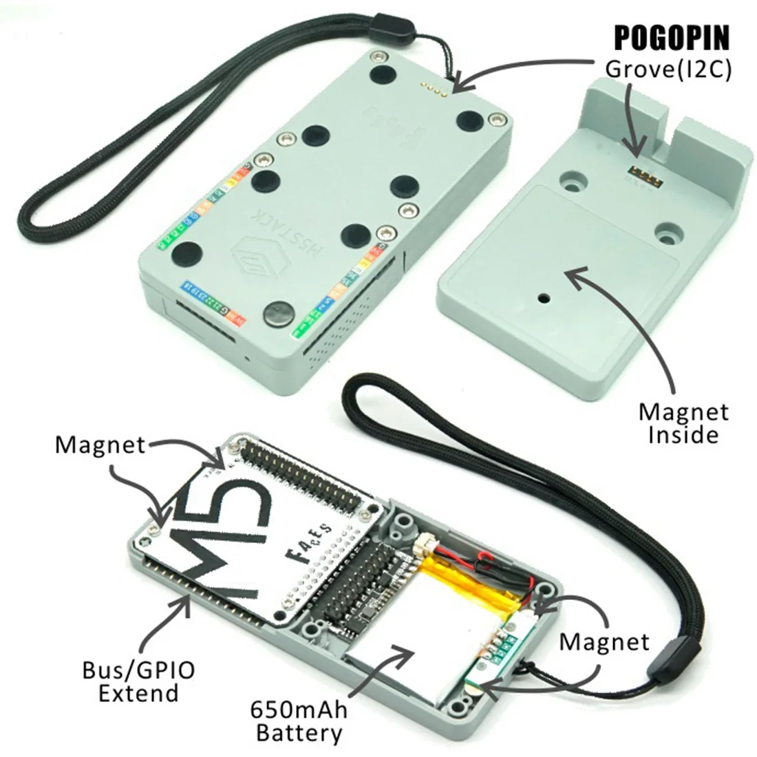 ESP32 дисплей с открытым исходным кодом портативный практичный мини-клавиатура