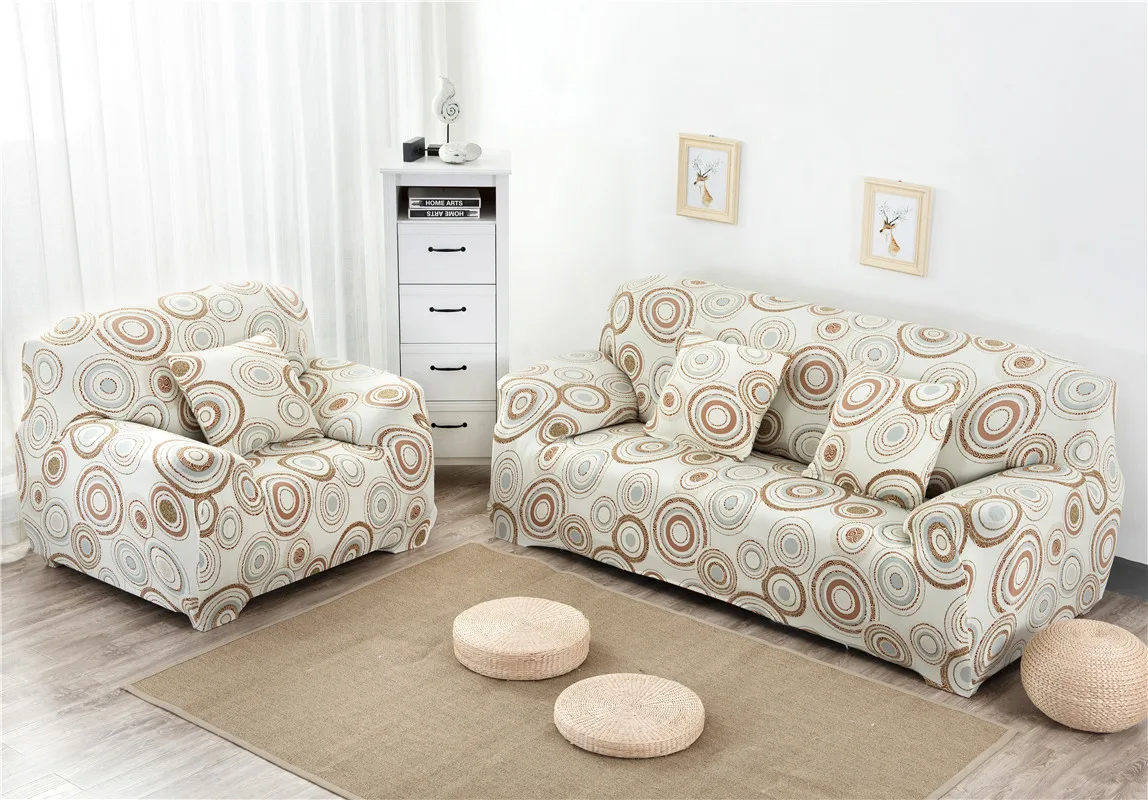 Растягивающийся чехол для дивана 24 цвета сада всесезонный мебели на 1/2 / 3 4