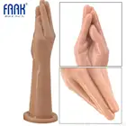 Новый фаллоимитатор в виде кулака, женский фаллоимитатор для лесбиянок, мастурбация, фаллоимитатор с большой ручкой, большая Анальная пробка, эротические секс-игрушки.