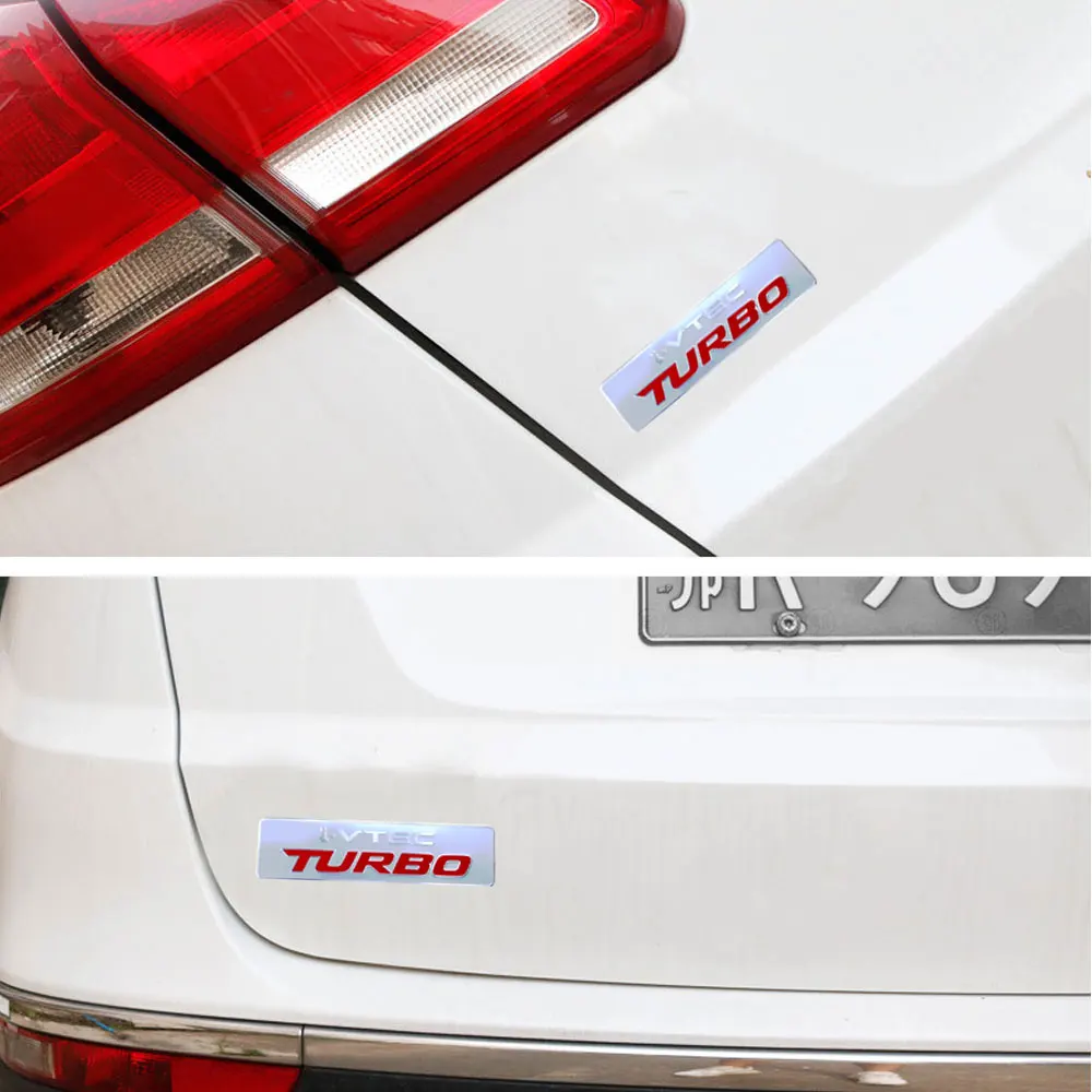 DSYCAR 1 шт. 3D металла TURBO эмблема наклейка автомобиль внедорожник тела внешняя