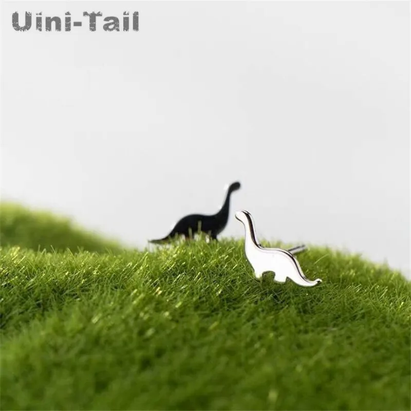 Новое поступление 2019 маленькие симпатичные серьги Uini-Tail из стерлингового
