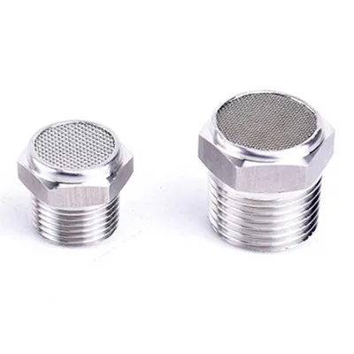 

Пневматический Глушитель 1/8 дюйма, 1/4 дюйма, 3/8 дюйма, 1/2 дюйма, 1 дюйм, нержавеющая сталь 3/4