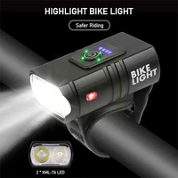 t6 led bicycle light 10w 800lm usb rechargeable power road bike display mountain flashlight equipment cycling mtb lamp