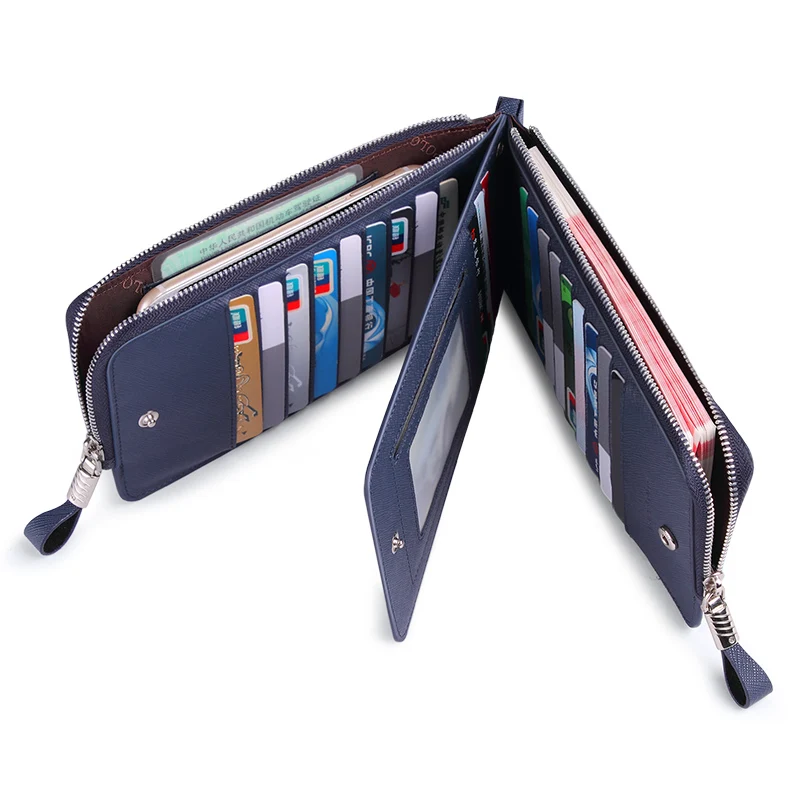 Мужские кошельки с отделением для карт и посылка мужские длинные много кожа