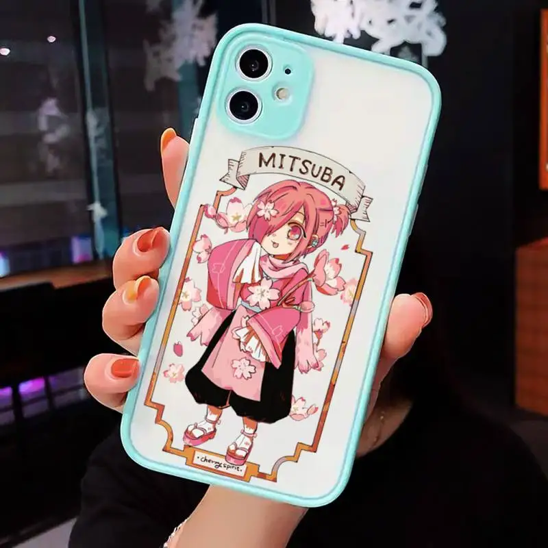

Toilet Bound Hanako Kun Phone Case Matte For iPhone 12 Mini 11 Pro XR XS Max 7 8 Plus X Hard PC Back Cover