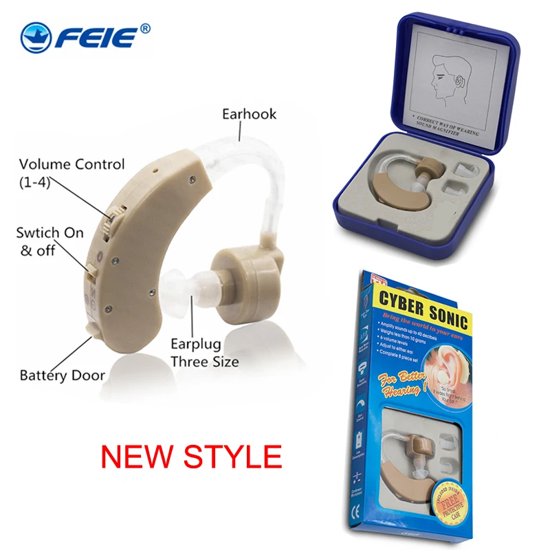S-135 Hearing Aid Ear for Deafness Sound Amplifier Adjustable Hearing Aids Ear Hearing Amplifier for the Elderly Free Shipping