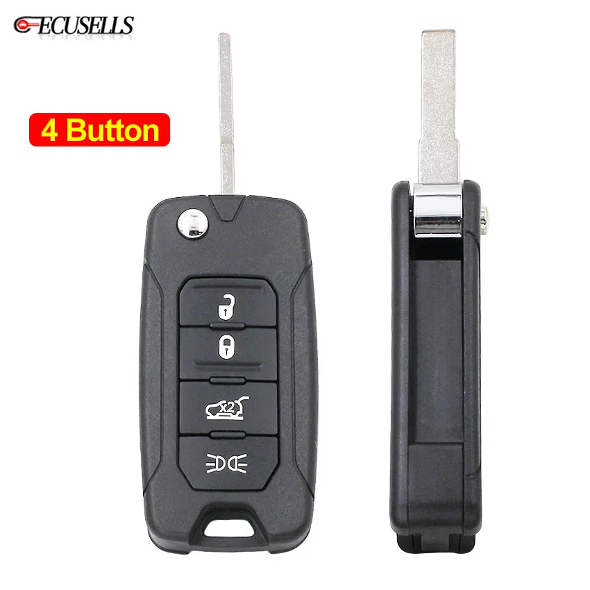 Складной флип-чехол для автомобильного ключа с 4 кнопками Корпус Корпуса