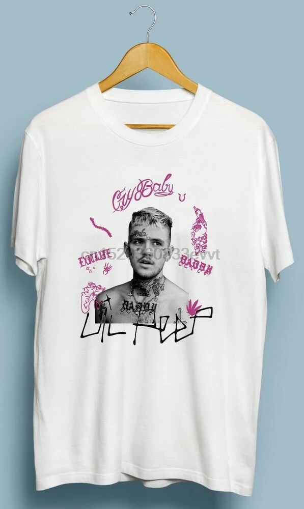 Винтажная Футболка Lil Peep в стиле хип-хоп Размеры S M L XL 2XL |