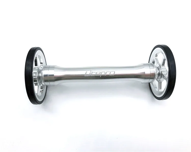 Litepro 1 пара легких колес и удлинителей для задней грузовой стойки Brompton Easywheel