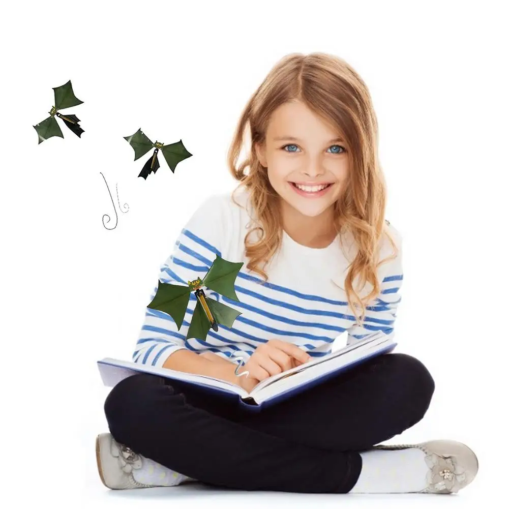 3 шт. Волшебная Летающая летучая мышь ужас рука-трансформер бабочка вечеринка