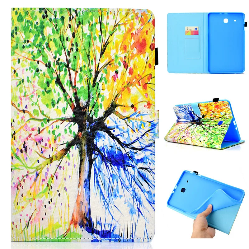 Чехол с изображением кошки для Samsung Galaxy Tab A 7 0 T280 T285 SM дюймов мягкая задняя крышка