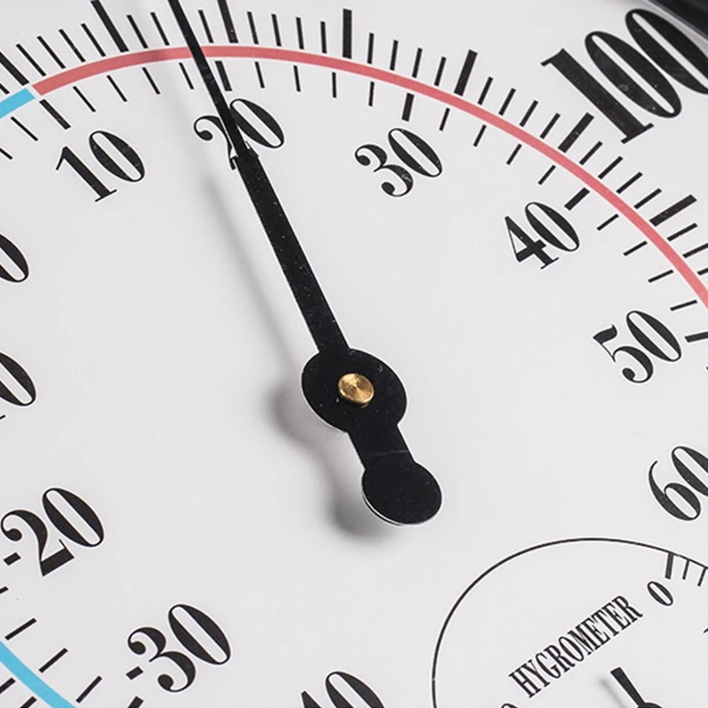

Household Humidity Temperature Meter Gauge Wall Mounted Thermometer Hygrometer