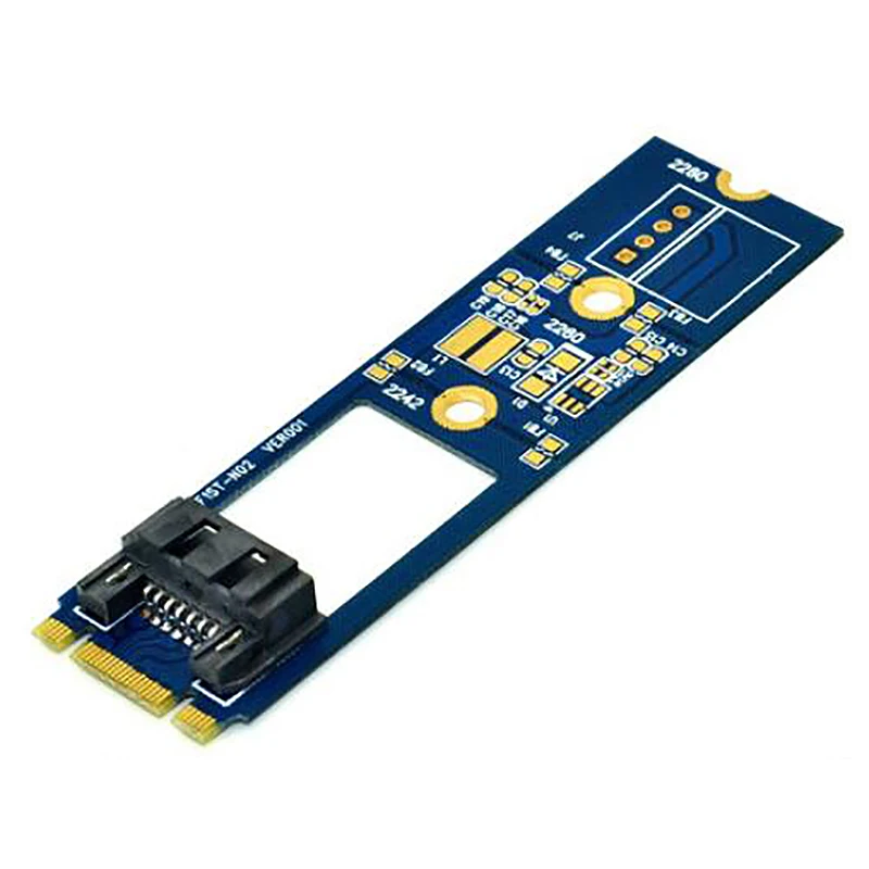 Адаптер M2 SATA конвертер карта памяти ID M.2 NGFF SSD на 7Pin адаптера поддержка 2242 2260 2280